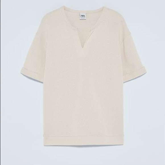 TEXTURED SWEATSHIRT - Picture 1 of 1